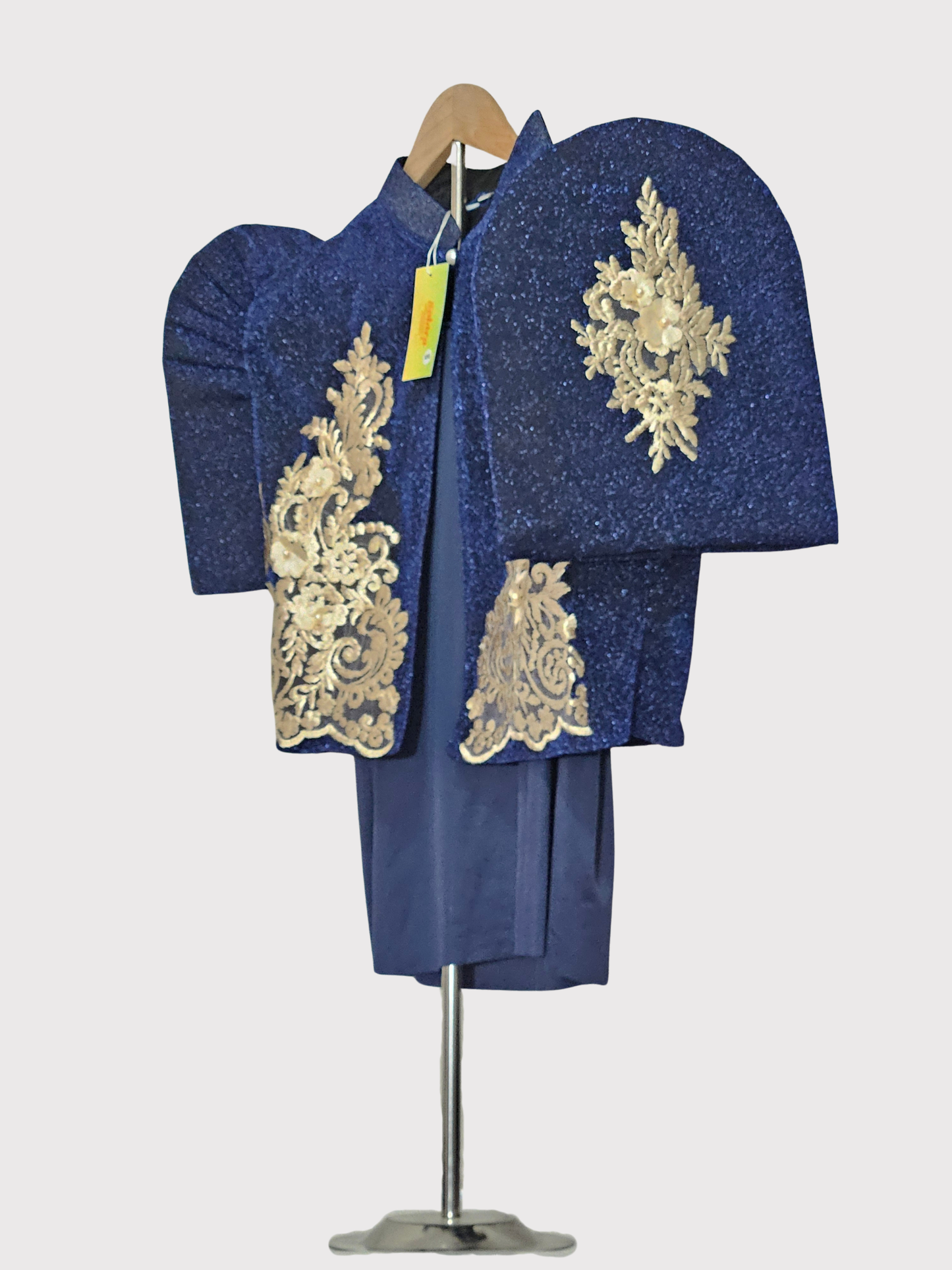 Navy Sparkly Bolero