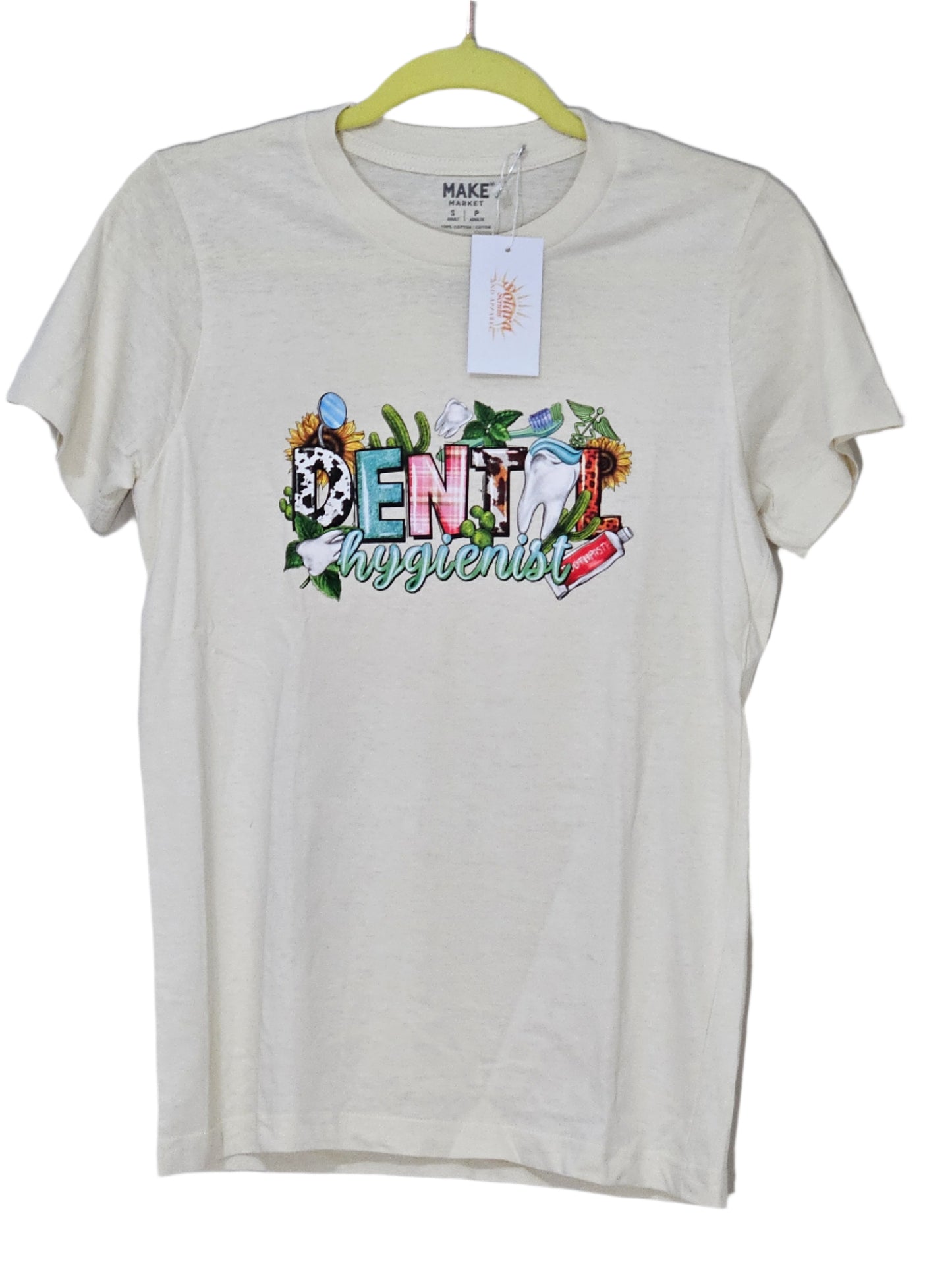 Printed T-shirt - Dental Hygienist