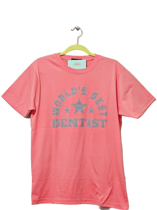 Printed T-shirt - "World's Best Dentist"