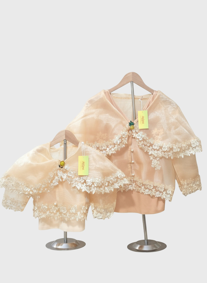 Beige Maria Clara for Kids