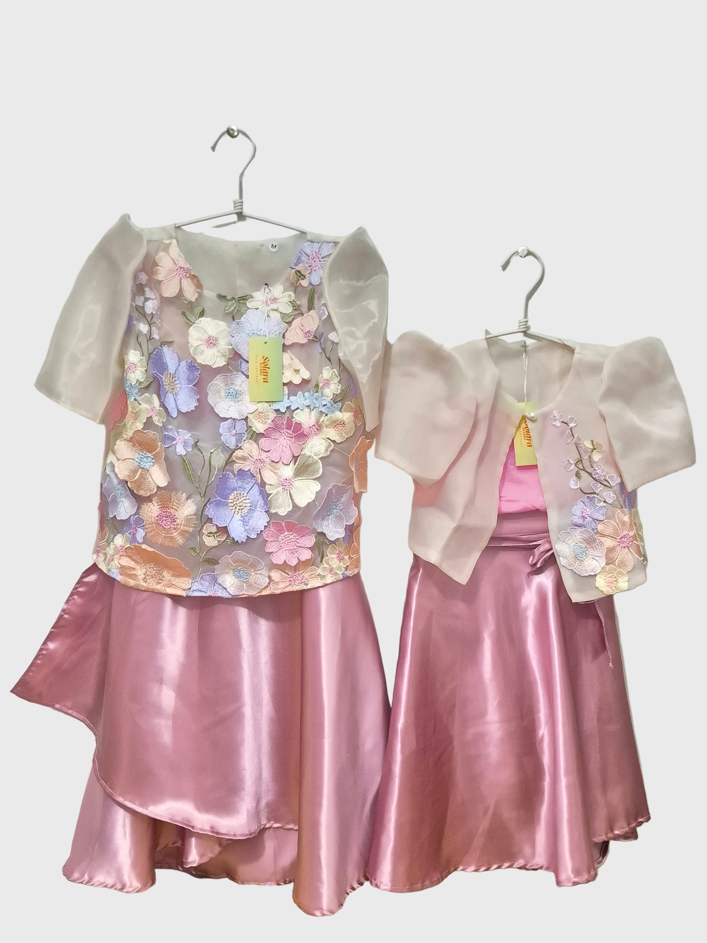 Multicolor Floral Filipiniana Blouse