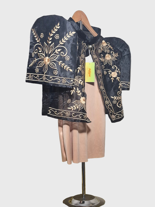 Black and Gold Kultura Bolero