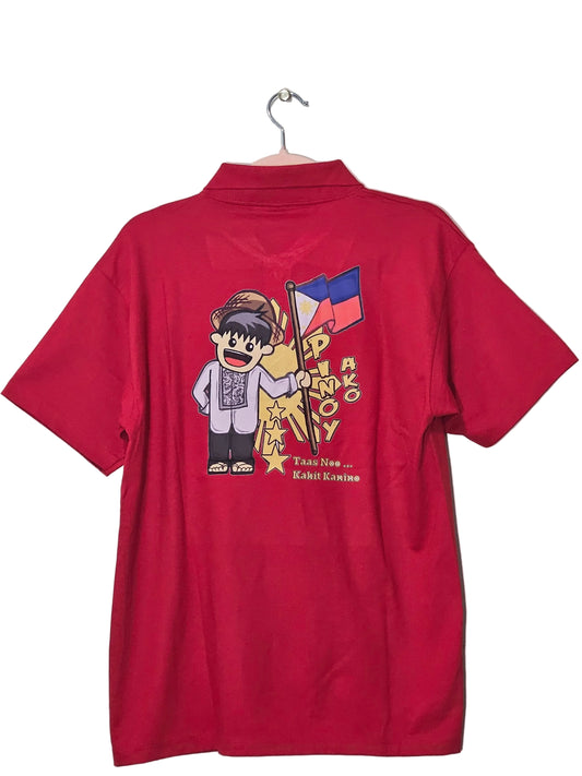 Printed T-Shirt - Filipino Themed Polo (Design 1)