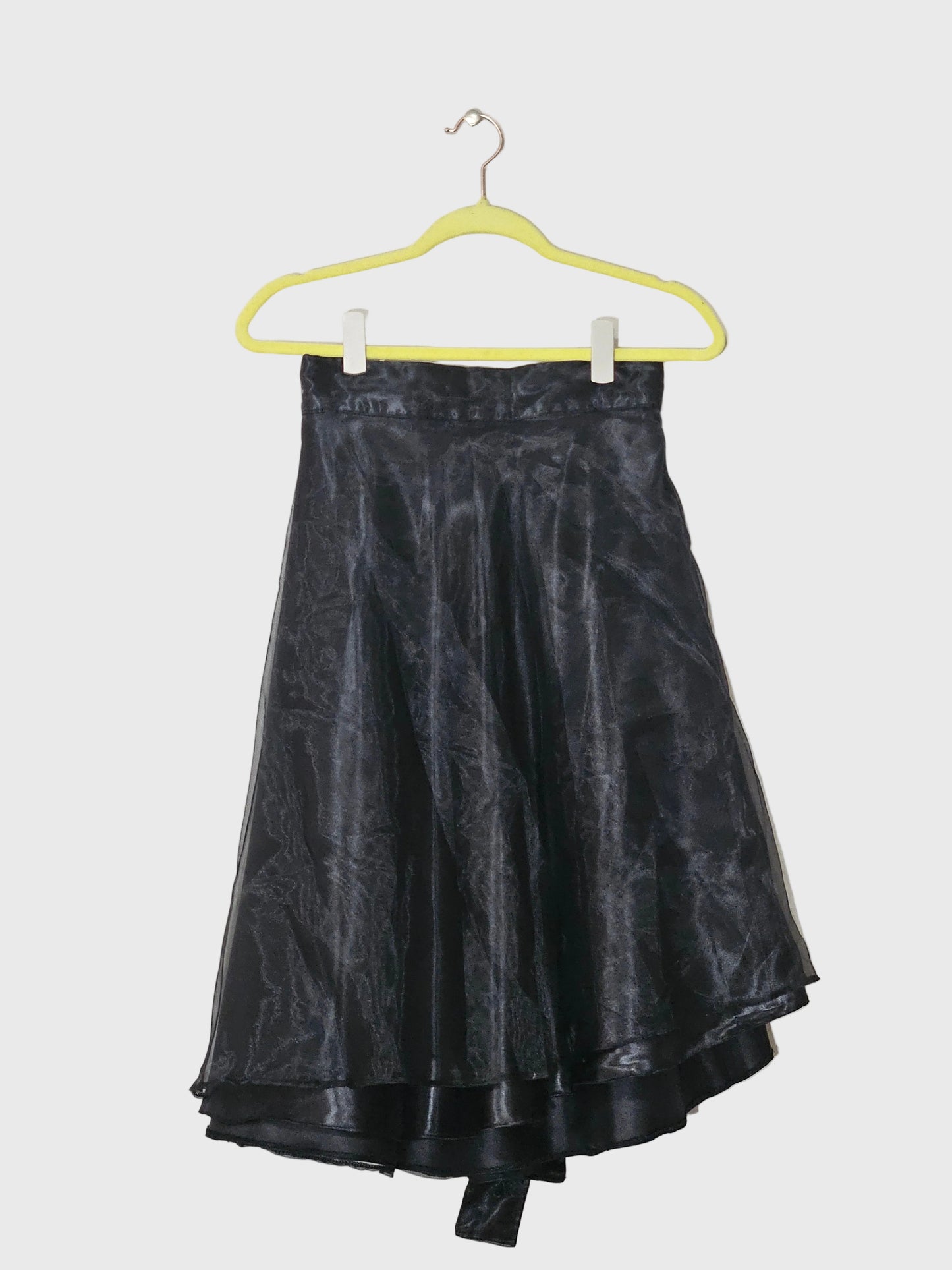 Black Organza Skirt