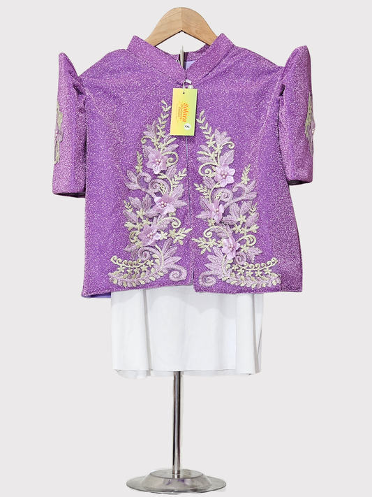 Purple Sparkly Bolero