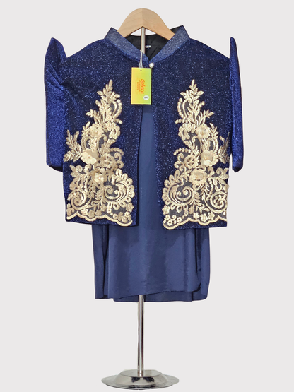 Navy Sparkly Bolero