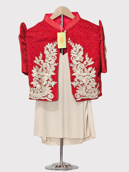 Red Sparkly Bolero