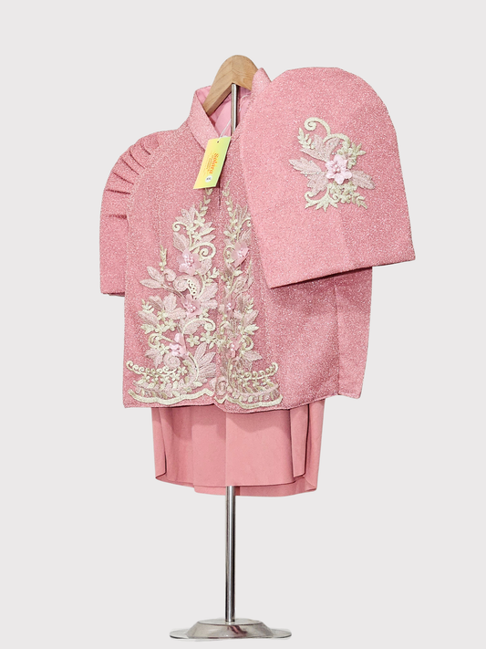 Pink Sparkly Bolero