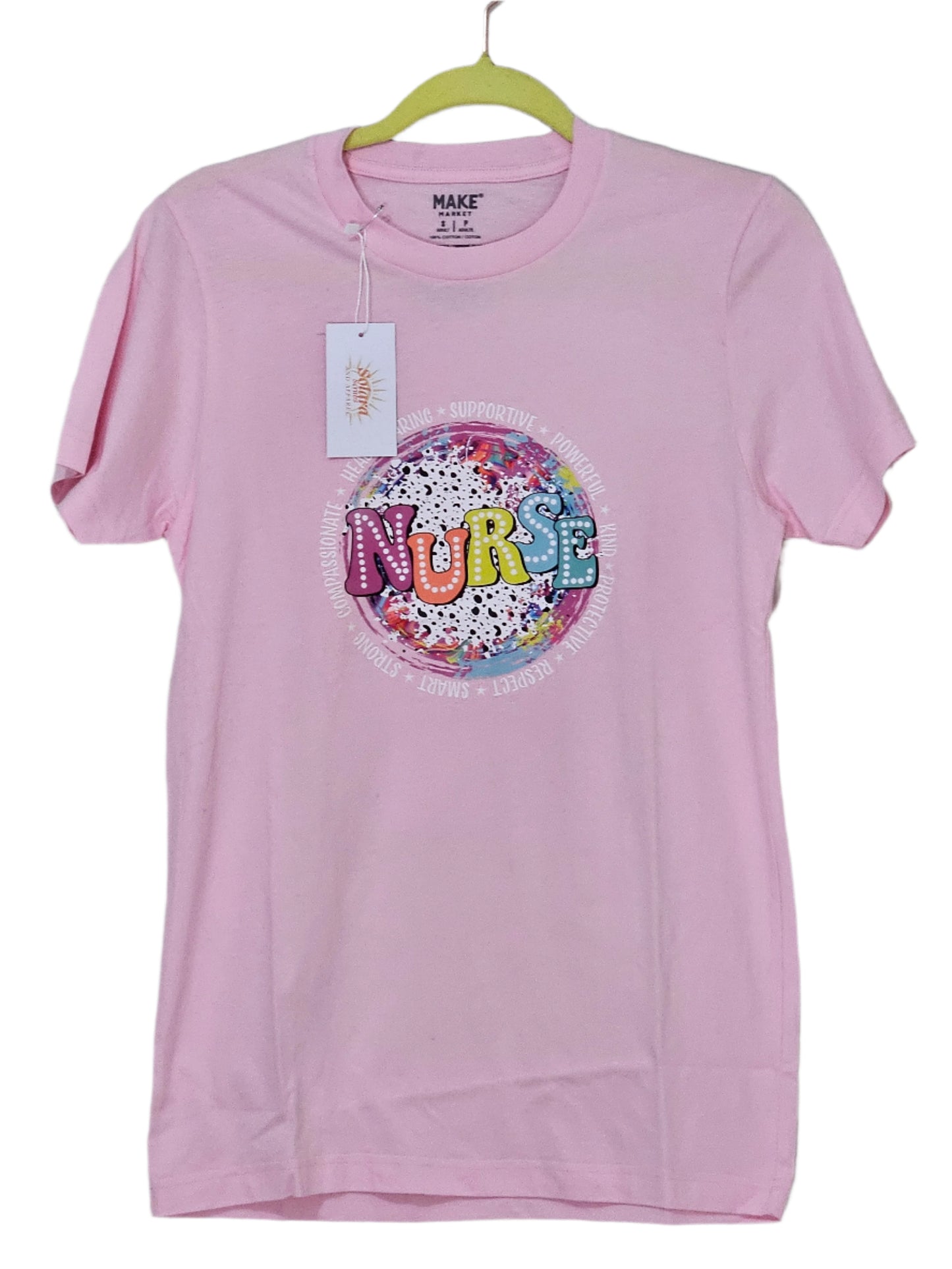 Printed T-shirt - Nurse (Globe)