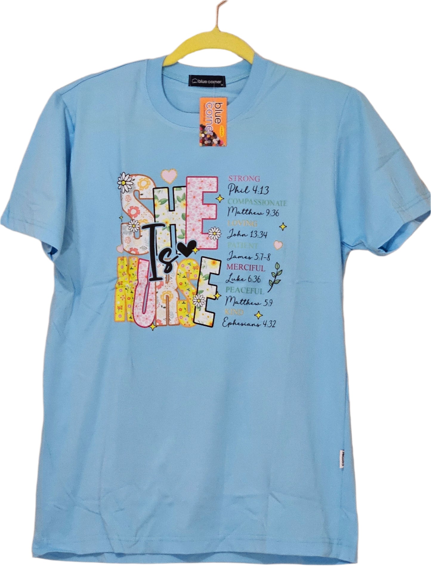 Printed T-shirt - "She is a Nurse"