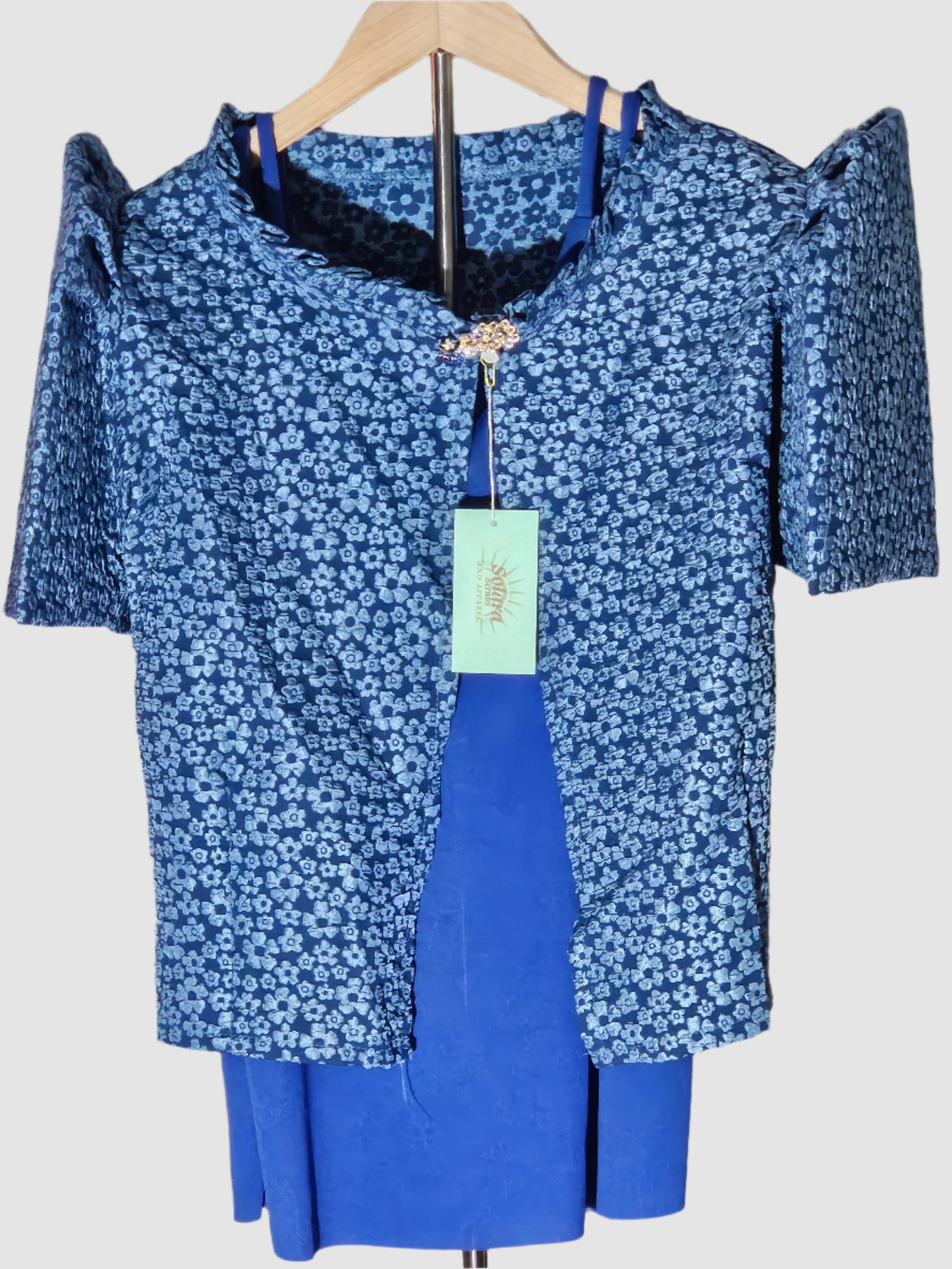 Bolero with Floral Pattern