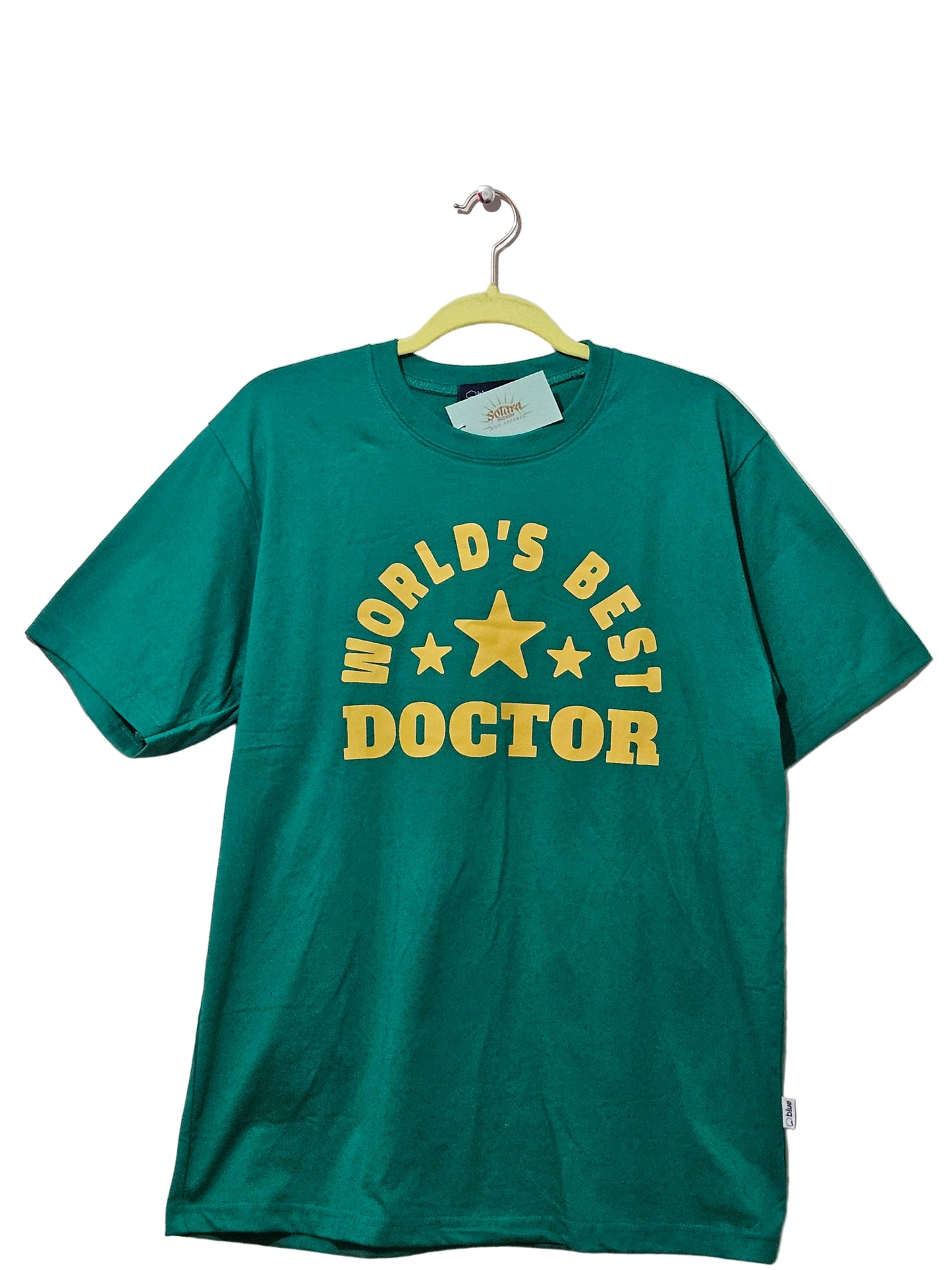 Printed T-shirt - "World's Best Doctor"