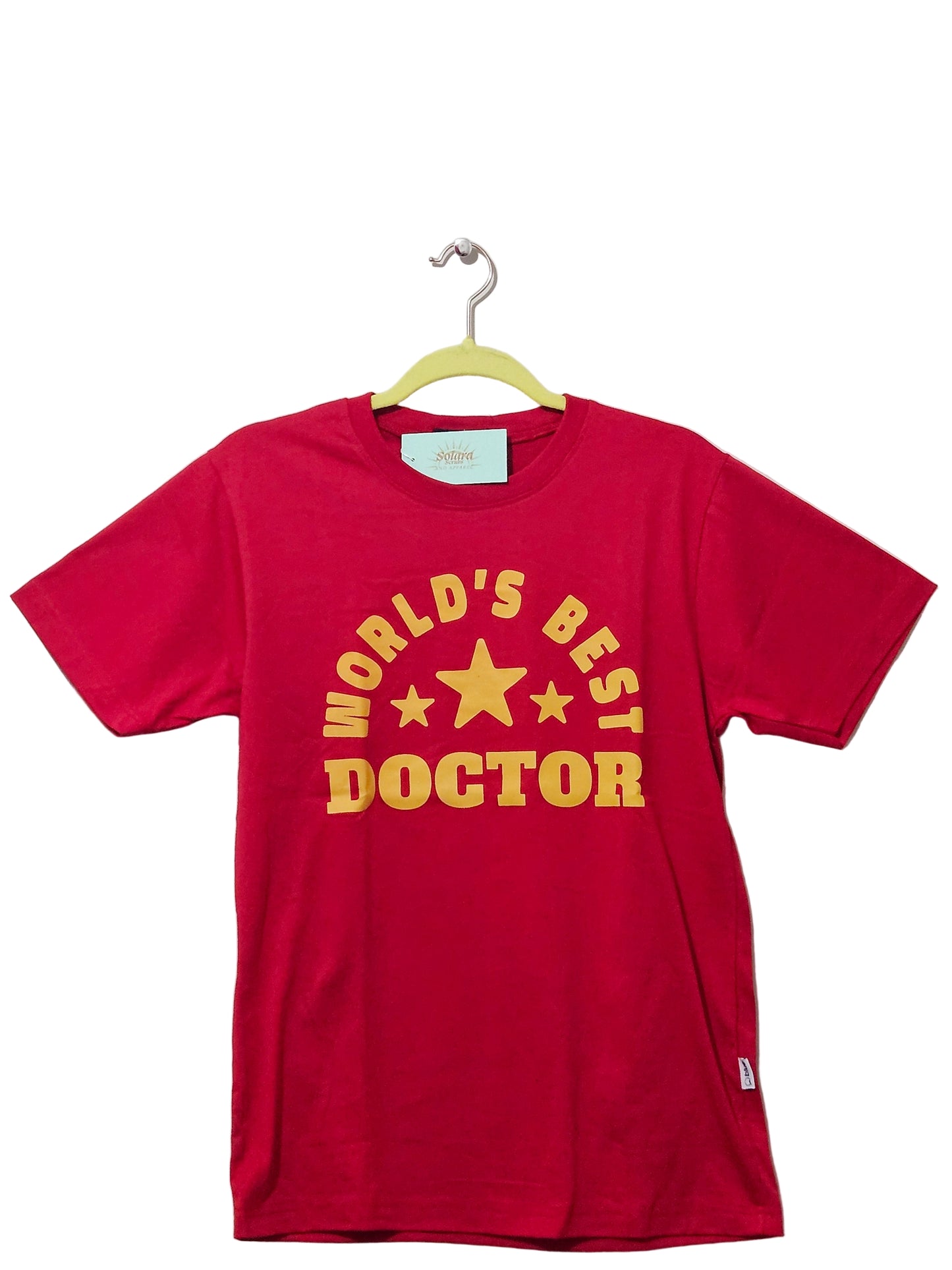Printed T-shirt - "World's Best Doctor"