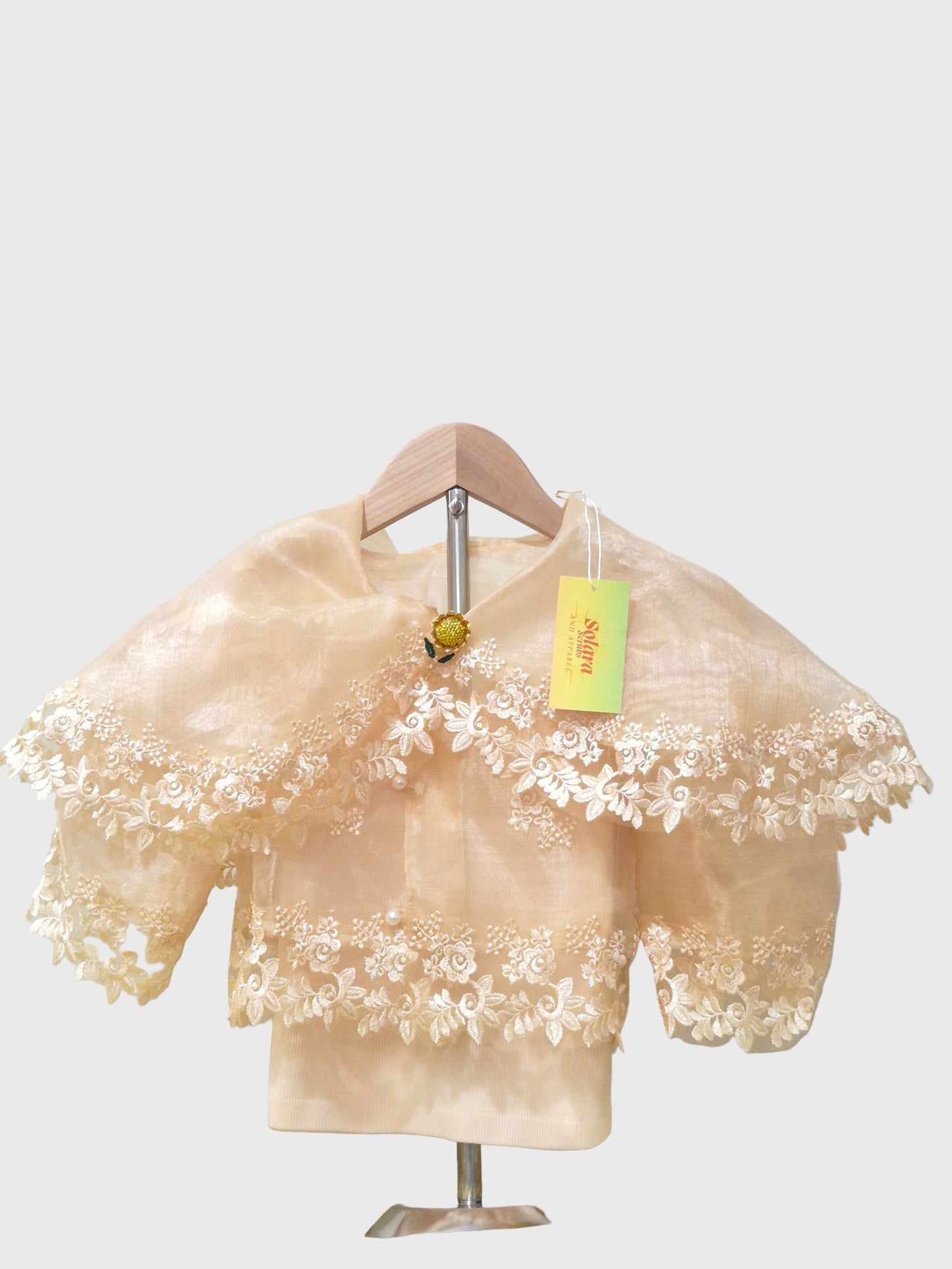 Beige Maria Clara for Kids