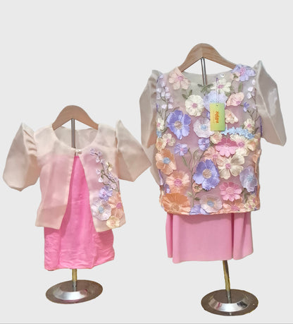Multicolor Floral Bolero for Kids