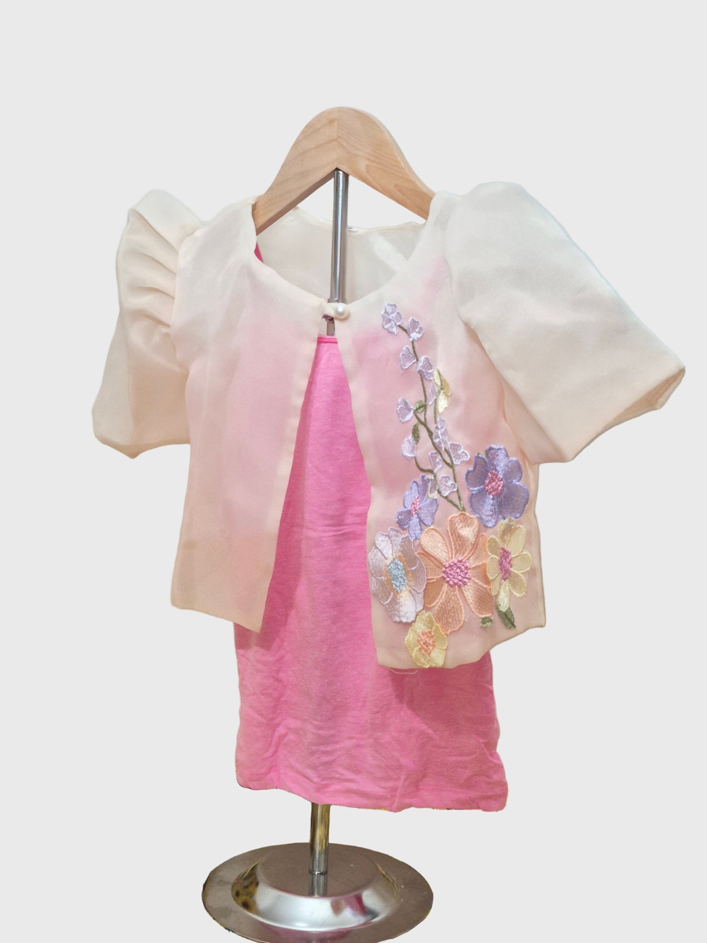 Multicolor Floral Bolero for Kids