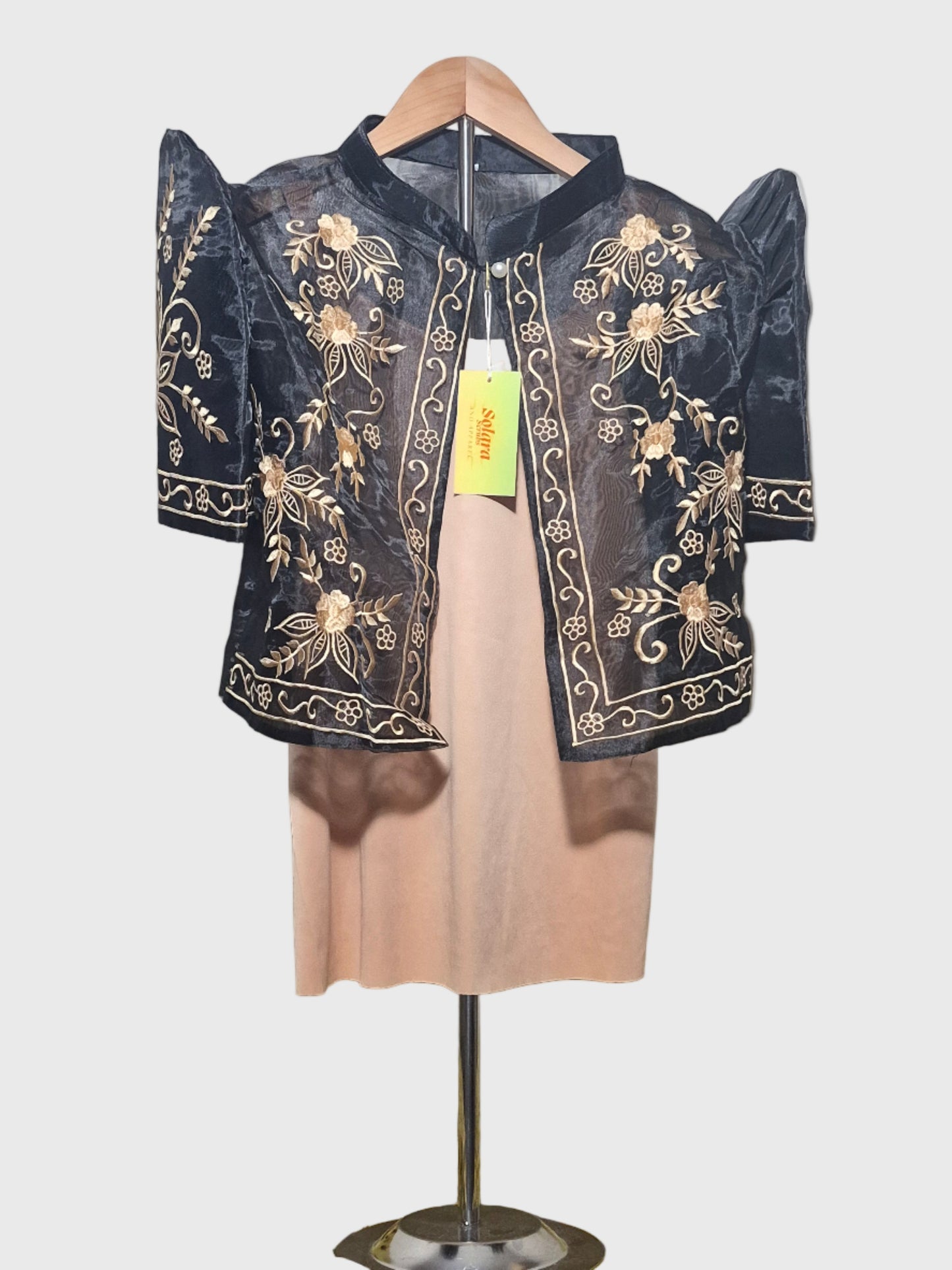 Black and Gold Kultura Bolero