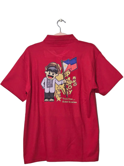 Printed T-Shirt - Filipino Themed Polo (Design 1)