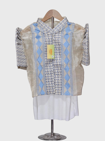 Blue Habi Bolero