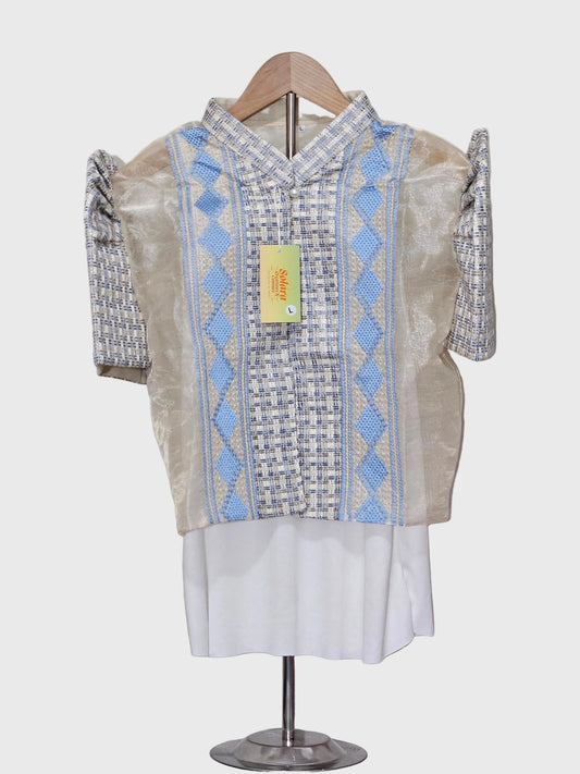 Blue Habi Bolero