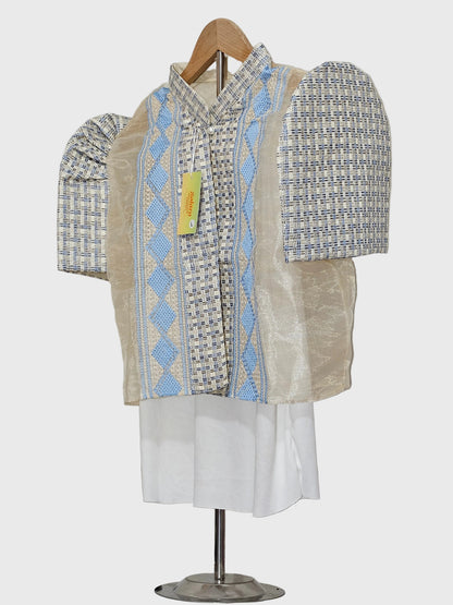 Blue Habi Bolero