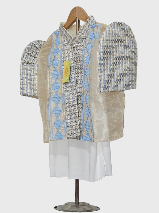 Blue Habi Bolero