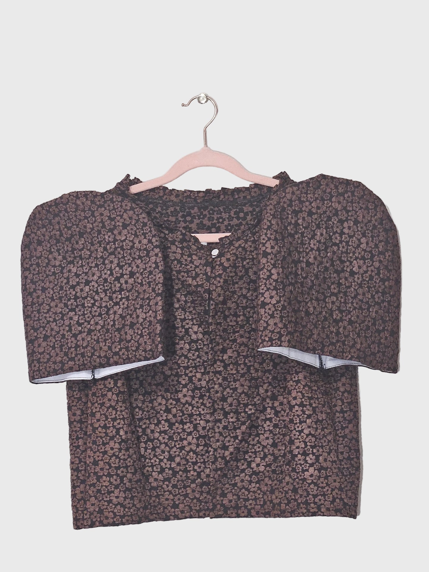 Bolero with Floral Pattern