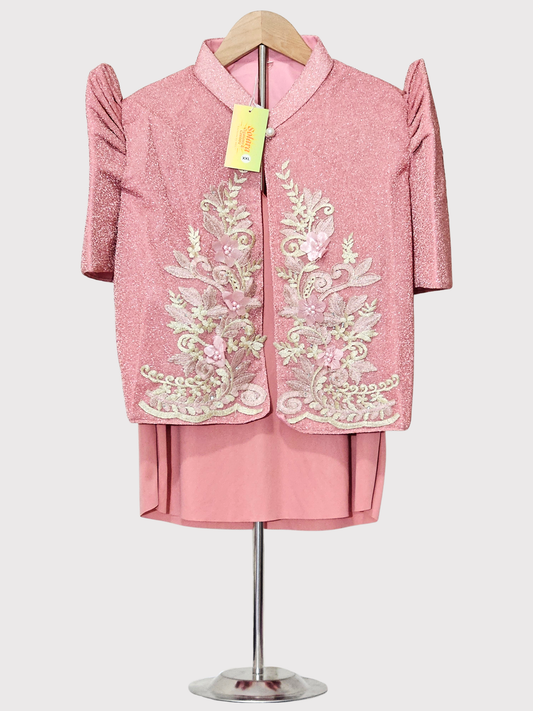 Pink Sparkly Bolero