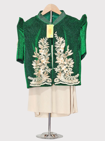 Green Sparkly Bolero