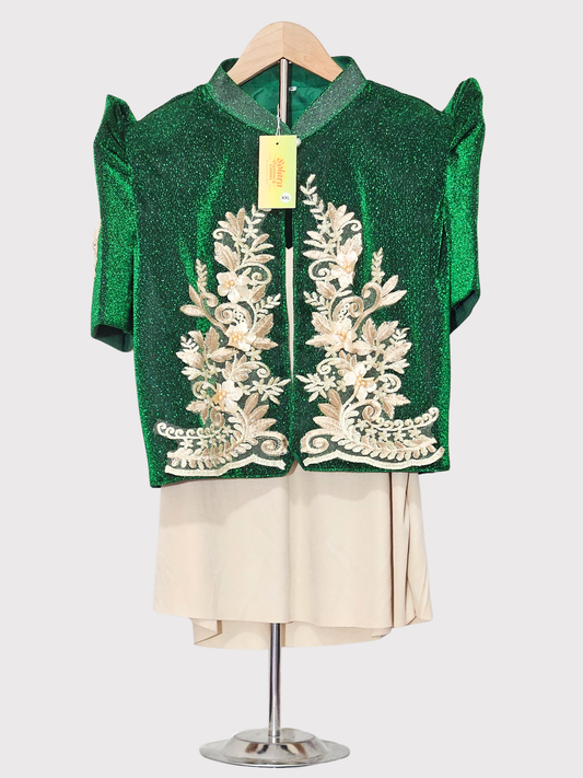 Green Sparkly Bolero