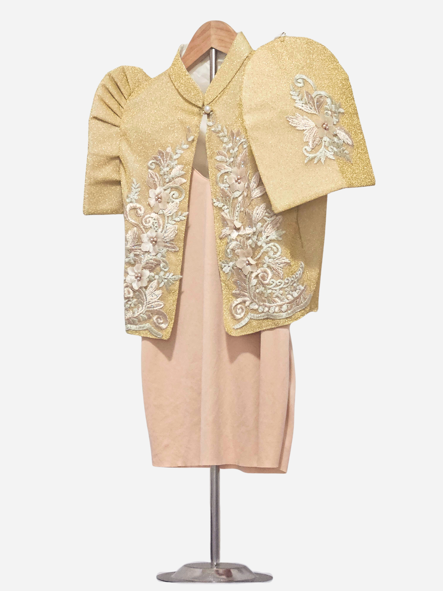 Gold Sparkly Bolero